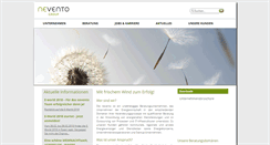 Desktop Screenshot of nevento-group.de